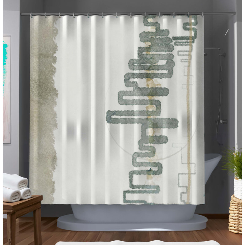 Rideau de douche Haldo par Staci Maxwell
