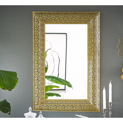 Millner Metal Flat Wall Mirror