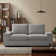 Vroni 71.6'' Upholstered Chenille Loveseat Square Arms Sofa Modern Style Couch with Detachable Sofa Cover