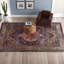 Tapis mauve / gris Halterman-63363828