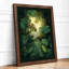 Jungle Light Tropical - Framed Print-1897855280-1897855287