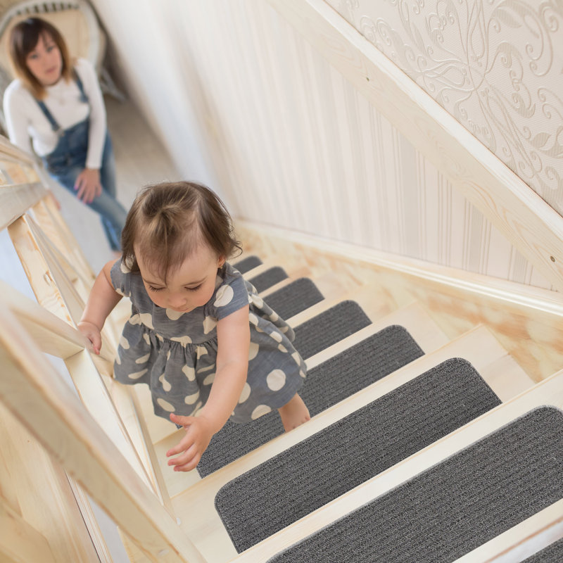 Tapis d'escalier Arturas, Gris