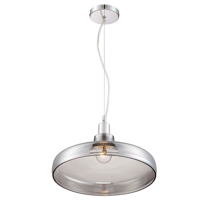Dressler 1 Polished Chrome Single Pendant