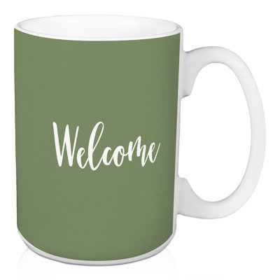 Grande tasse à café welcome Nowakowski