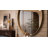 Valancia Round Bathroom Vanity Mirror with 2" Aluminum Alloy Frame, Shatter-proof Film, Decorative Mirror for Entryway-1906029881-1921907393