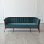 Channel Back Sofa-Dragonfly Velvet