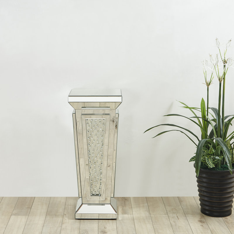 Stonebraker Glass Top End Table