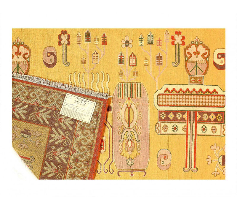 Fine Hand knotted Khotan design 5'X 6'
