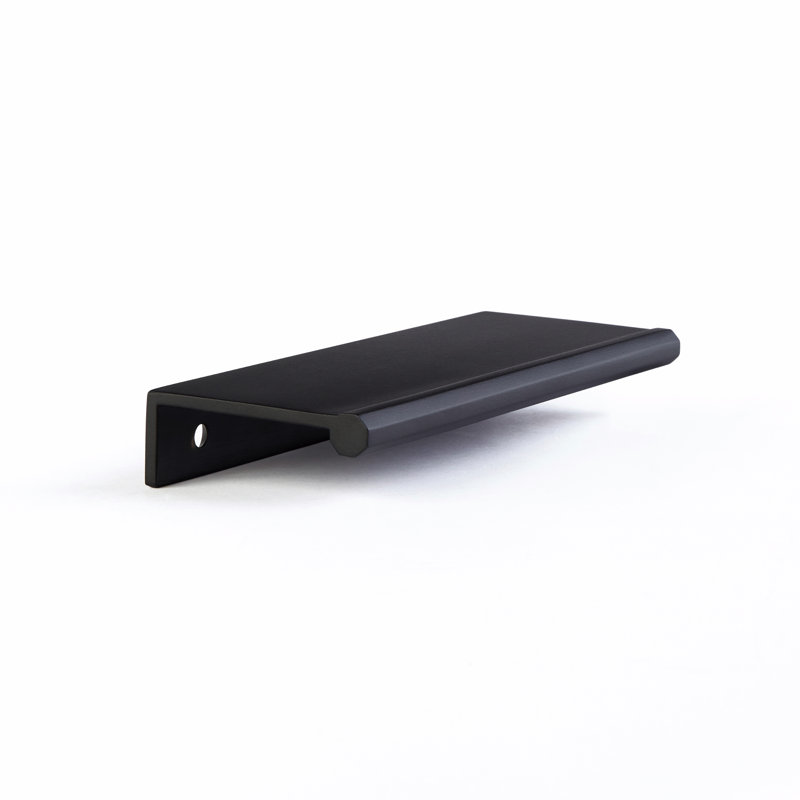 Baker 5" Center to Center Finger Pull, 5", Matte Black