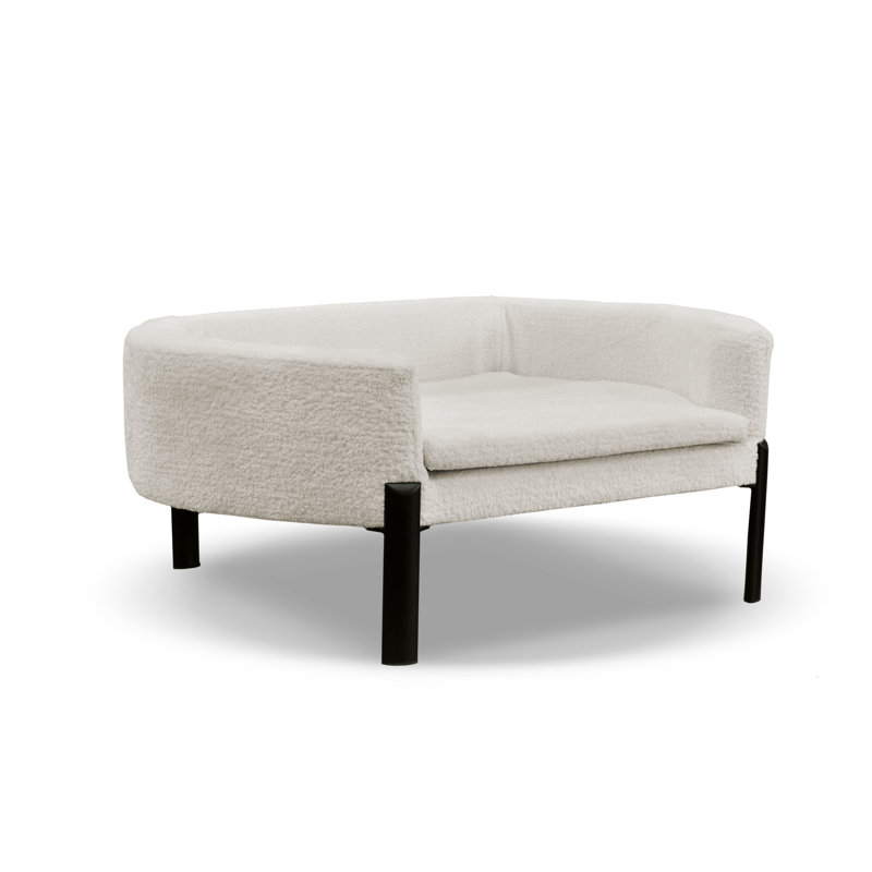 Polyester Pet Bed, White