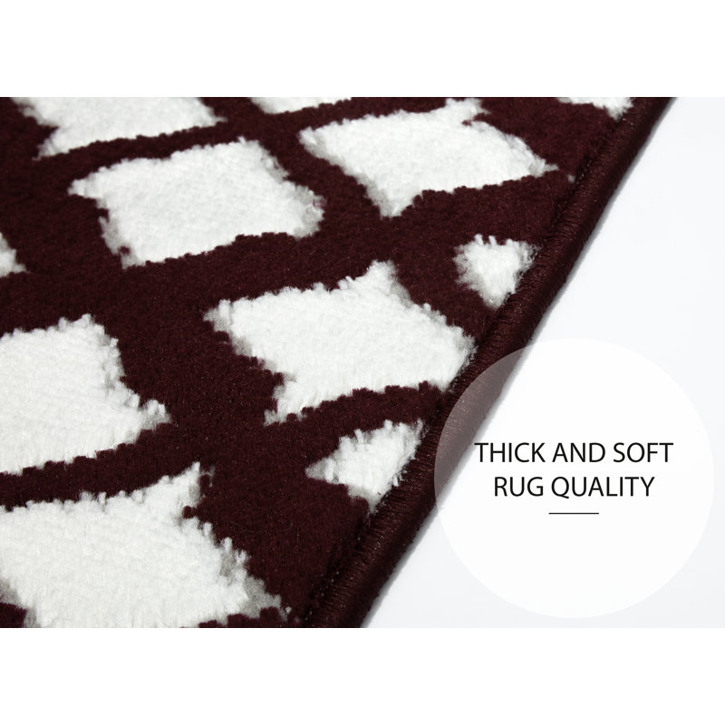 Tapis d'escalier Salas, Rouge