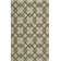 Tapis de zone gris clair tissé à la main Hateya
