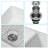 White Farmhouse Sink - 33 Inch Kitchen Sink Apron Front Double Bowl 50/50 White Ceramic Kitchen Farm Sink