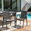Chaise d'extérieur moderne en aluminium-1184654426