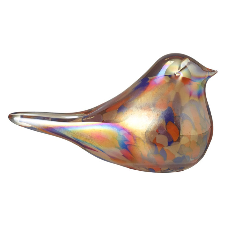 Buzia Glass Bird Figurine / Sculpture Decorative Object