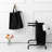 110L Black Cloth 2 Laundry Basket With Lid, Sorting Cards For Clothing, Large Hamper Clothes