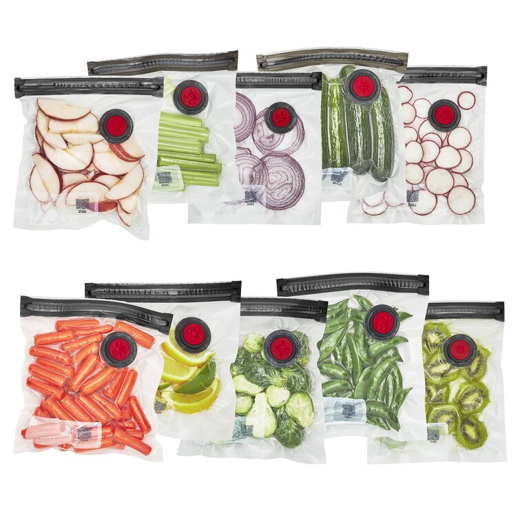 ZWILLING Fresh & Save 30-Piece Small Vacuum Sealer Bags, 1/2