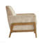 Fauteuil d'appoint capitonné - Sable-130126169