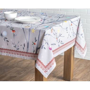 Maison d' Hermine Rectangle Floral Cotton Tablecloth