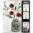 Hosley® Metal Dimensional Wall Art Vase -24" High Decorative Sculpture for Home or Office Décor Contemporary Accent Piece with Elegant Design-1887987030