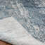 Tapis abstrait bleu et gris Belrose-966582194