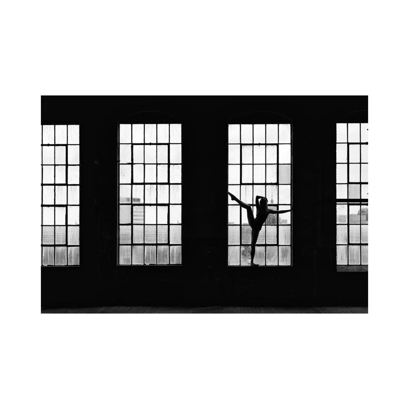 Dancer Pose by David Gardiner - Wrapped Canvas Gallery-Wrapped Canvas Giclée, 12"H x 18"W