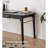 Black Solid Wood Writing Desk-110395591