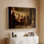 «Neighbours» (Naboer), 1855 - Adolph Tidomm, toile tendue avec châssis-132874983-132874986