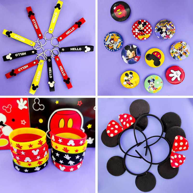 Mouse Party Supplies, All-in-One Mickey Party Favors Packs