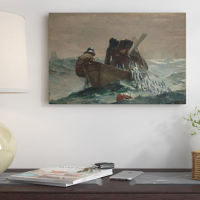 Le filet de hareng par Winslow Homer - reproduction d'art