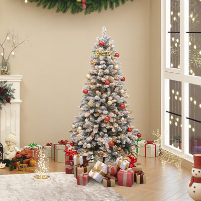 Jakel Lighted Pine Christmas Tree