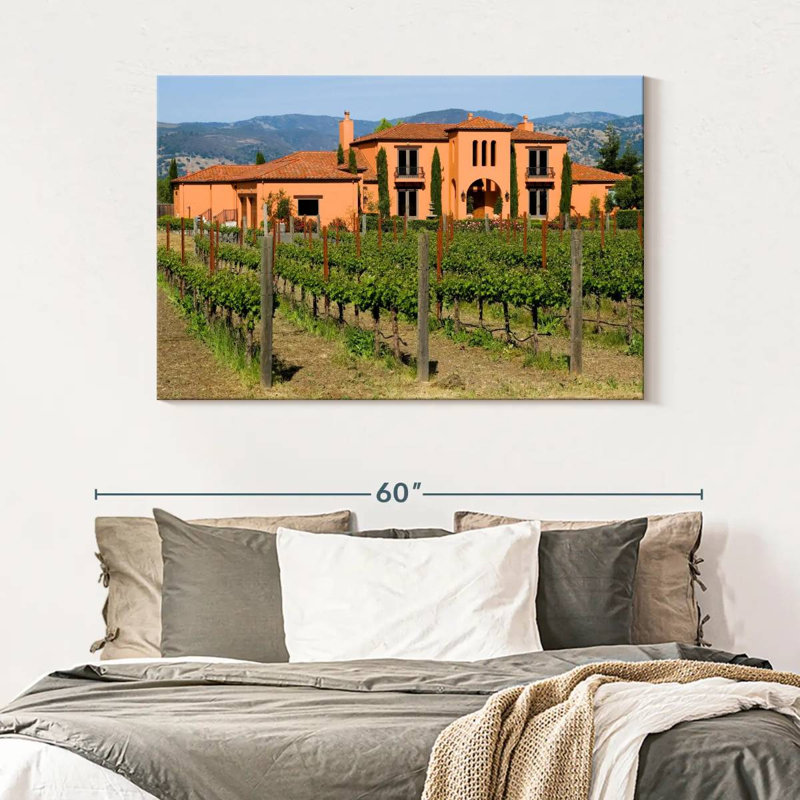 Alvord Winery At Sunset, H 32 po x l 48 po