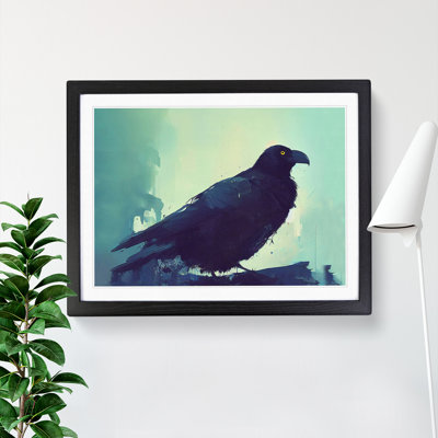 Raven Bird - Single Picture Frame Painting