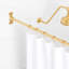 Tringle droite 60 "pour rideau de douche-68509645
