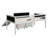 White Twin Loft Bed With Storage. Climb And Explore Frame. Solid Pine Wood For Stability. Double Chalkboard Fun Learning Creativity. Safe Slide A Pleasant Wake-Up. Plywood Storage Boxes Practical Use-2136660722