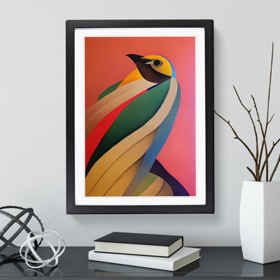 Angelic Bird Abstract - Wall Art