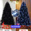Arbre de Noël noir avec 350 lumières DEL blanches-237586451