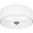 Blanche 3-Light Brushed Nickel Flush Mount Light