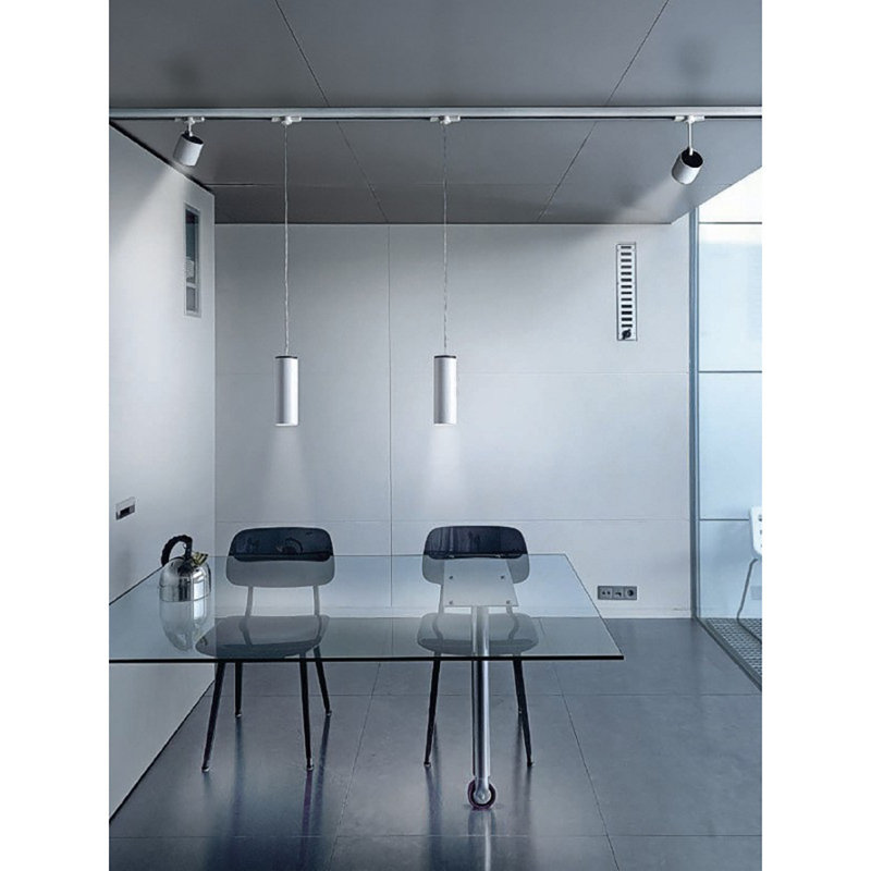Kronn 1 - Light Single Cylinder Pendant, Chrome