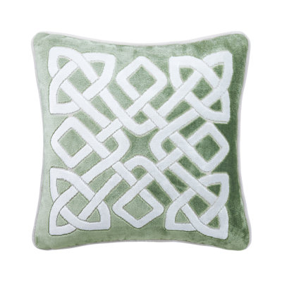 Entrelac Decorative Pillow