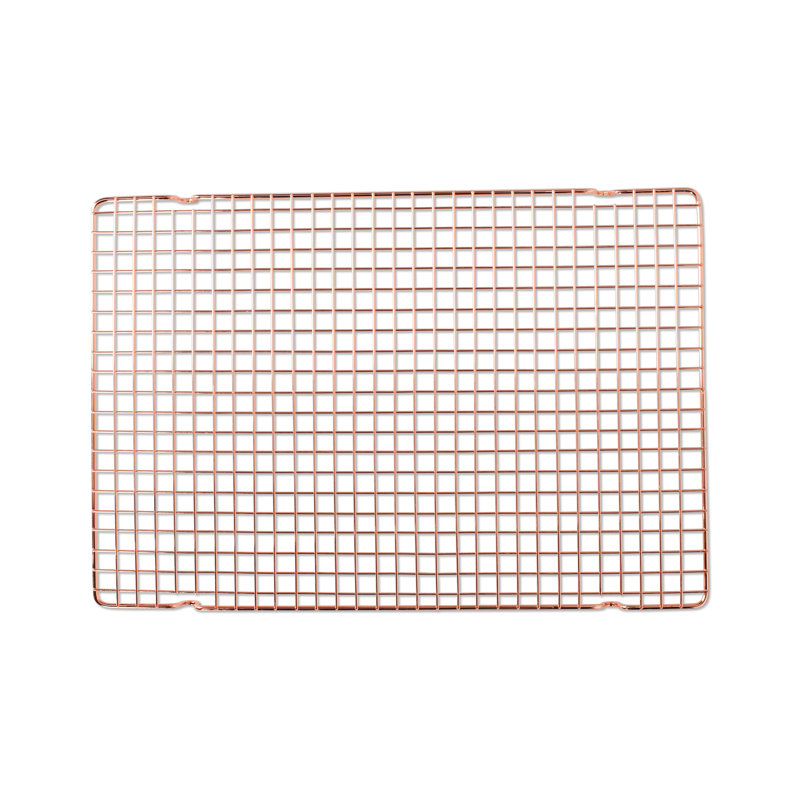 Large Copper-Plated Metal Cooling Rack