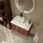 Meuble-lavabo mural 32 po avec lavabo en céramique et portes à fermeture en douceur-1479511233