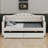 Space-Saving Upholstered Daybed Designed with Under-Bed Drawers and a Stylish LED Belt-1566272869