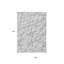 Tapis extérieur lavable abstrait argenté 9 pi x 12 pi