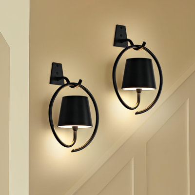 Carmaleta Battery Powered Armed Sconce