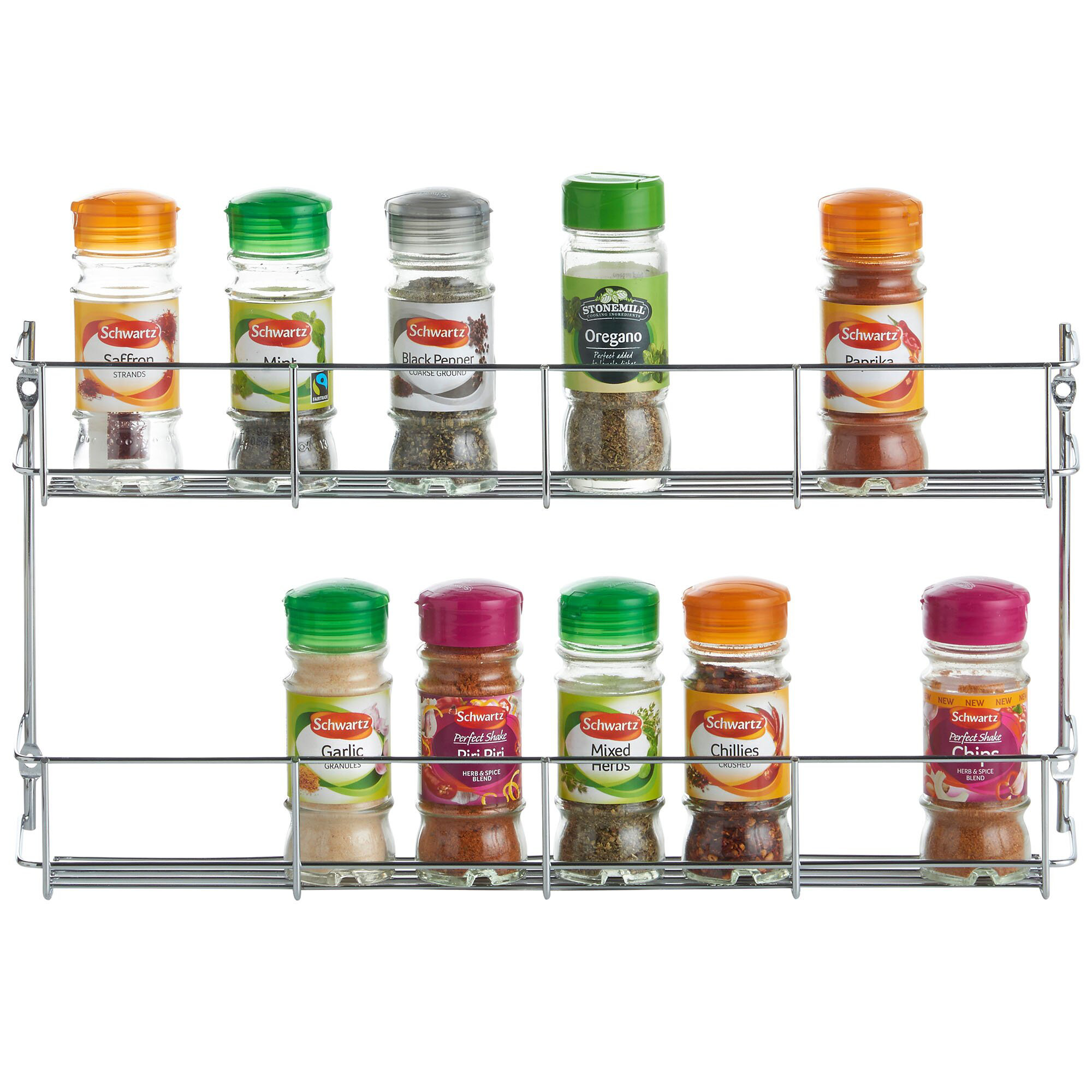 Belfry Kitchen 40 Jar Wall Mounted Cabinet Spice Rack Reviews Wayfair