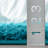 Berte Modern Solid Teal Textured Shag Rug-66201737
