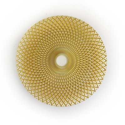 Glass Geometric Charger