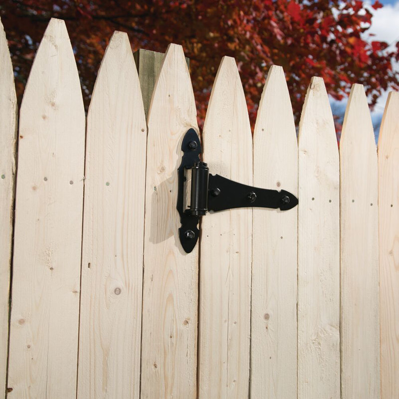 8" Heavy-Duty Ornamental T-Hinge