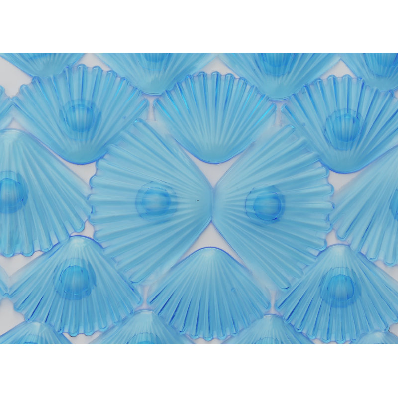 Tapis de douche antidérapant Tabiauea, Bleu